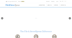 Desktop Screenshot of fileandservexpress.com